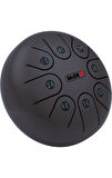 Midex TD-68BK Çelik Dil Davul Handpan 6 İnç 8 Ton Steel Tongue Drum Full Set