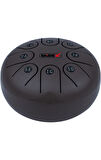 Midex TD-68BK Çelik Dil Davul Handpan 6 İnç 8 Ton Steel Tongue Drum Full Set
