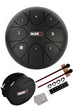 Midex TD-88BK Çelik Dil Davul Handpan 8 İnç 8 Ton Steel Tongue Drum Full Set