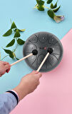 Midex TD-88SL Çelik Dil Davul Handpan 8 İnç 8 Ton Steel Tongue Drum Full Set
