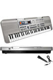 Rennes NR-610 Çocuklar İçin 61 Tuşlu Org USB MP3 Pilli Mikrofonlu Org (3-12 Yaş)