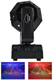 Quenlite Wash-400 Hareketli Lazer Strobe Disko Robot Işık 16x3W Sahne Disko Topu DMX512