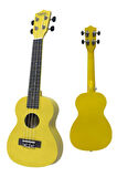 Midex UKX-233YLW Sarı Concert Ukulele (Askı Çanta Metod Pena)