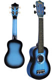 Midex UKX-600BL Sunburs Efektli Maun Concert Ukulele Full Set