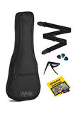 Midex CS-21A Soprano Ukulele Kılıfı (Askı Capo Pena)