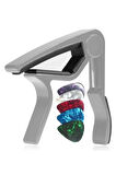 Lastvoice LCT-90SL Gitar Capo Metal Kapo Kaliteli 5 Adet Pena Hediye