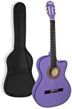 Midex CG-395PRP Klasik Gitar 4/4 Sap Ayarlı Kesik Kasa Full Set (Çanta Askı Tuner Metod Pena)