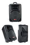 Lastvoice Ample-10A Aktif Kabin Hoparlör 10 İnç 600 Watt Bluetooth Usb