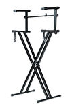 Lastvoice KS-04K Çift Profilli 2 Katlı Org Sehpası Standı Ayağı