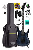 Midex Crade Blue Rosewood Klavye Super Strat Kasa HH Yüksek Kaliteli Elektro Gitar