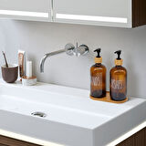 Mien 2 li Amber Bambu Standlı Hands&dishes Sıvı Sabunluk Seti 2069701-O
