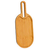 Mien Dayanıklı Oval Bambu Sunumluk Küçük Boy (S)