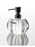 Mien MEN 1545 Akrilik Şeffaf Sıvı Sabunluk 14x7x7 cm