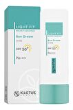 K-Lotus Light Fit Yüz ve Vücut SPF 50+ Nemlendirici Güneş Koruyucu Krem PA++++ 50ml (Kuru Ciltler için)