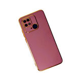 Xiaomi Redmi 10C Kılıf Luxury Seri Kamera Korumalı Silikon Kapak