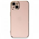 iPhone 13 Kılıf Luxury Seri Kamera Korumalı Silikon Kapak