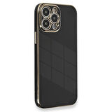 iPhone 15 Pro Kılıf Luxury Seri Kamera Korumalı Silikon Kapak