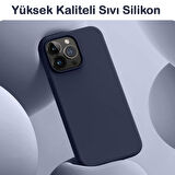 iPhone 15 Pro Kılıf Kamera Lensli Lansman Silikon Kapak