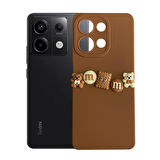 Xiaomi Redmi Note 13 Pro 5G Kılıf 3D M Bear Kamera Korumalı Silikon Kapak