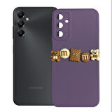 Samsung Galaxy A05s Kılıf 3D M Bear Kamera Korumalı Silikon Kapak