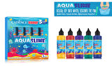 KOOKY AQUASLIME DENİZ CANLILARI SETİ 5X90ML