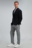 Pıetro Spor Erkek Blazer Ceket Slim Fit Lacivert