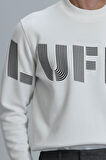 Lufian Erkek Todillo Sweatshirt 112030120 Kırık Beyaz