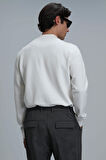 Lufian Erkek Todillo Sweatshirt 112030120 Kırık Beyaz