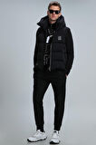 Andre Jogger Pantolon Slim Fit Siyah
