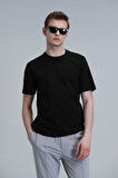 Mabel Modern Grafik T- Shirt Siyah
