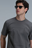 Mabel Modern Grafik T- Shirt Zeytin Yeşili