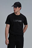 Benjamın Modern Grafik T- Shirt Siyah