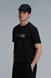 Benjamın Modern Grafik T- Shirt Siyah