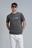 Benjamın Modern Grafik T- Shirt Yeşil