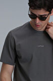 Lufian Erkek Antony Modern Grafik T-Shirt 111020204 Yeşil