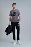 Nally Modern Grafik T- Shirt Vizon