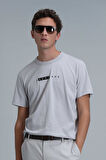 Kane Modern Grafik T-Shirt Taş