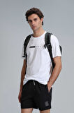 Kane Modern Grafik T-Shirt Beyaz