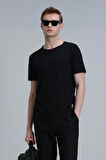 Junya Erkek Basic Tişört Siyah