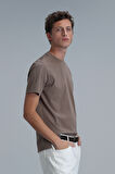 Felıx Modern Grafik T- Shirt Deve Tüyü