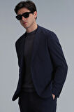 Asel Spor Erkek Blazer Ceket Slim Fit Lacivert