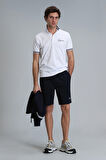Lufian Erkek Montana Smart Polo T-Shirt 111040166 Beyaz