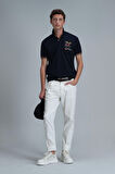 Lufian Erkek Kıng Smart Polo T-Shirt 111040173 Lacivert