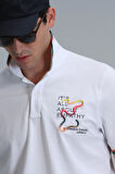 Lufian Erkek Kıng Smart Polo T-Shirt 111040173 Beyaz