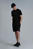 Tony Modern Grafik T- Shirt Siyah