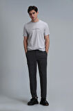Tony Modern Grafik T- Shirt Taş