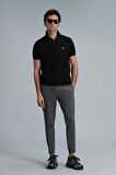 Lufian Erkek Laon Smart Polo T-Shirt 111040164 Siyah