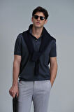 Lufian Erkek Laon Smart Polo T-Shirt 111040164 Antrasit