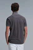 Lufian Erkek Vernon Smart Polo T-Shirt 111040163 Vizon