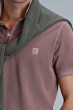 Lufian Erkek Vernon Smart Polo T-Shirt 111040163 Tarçın